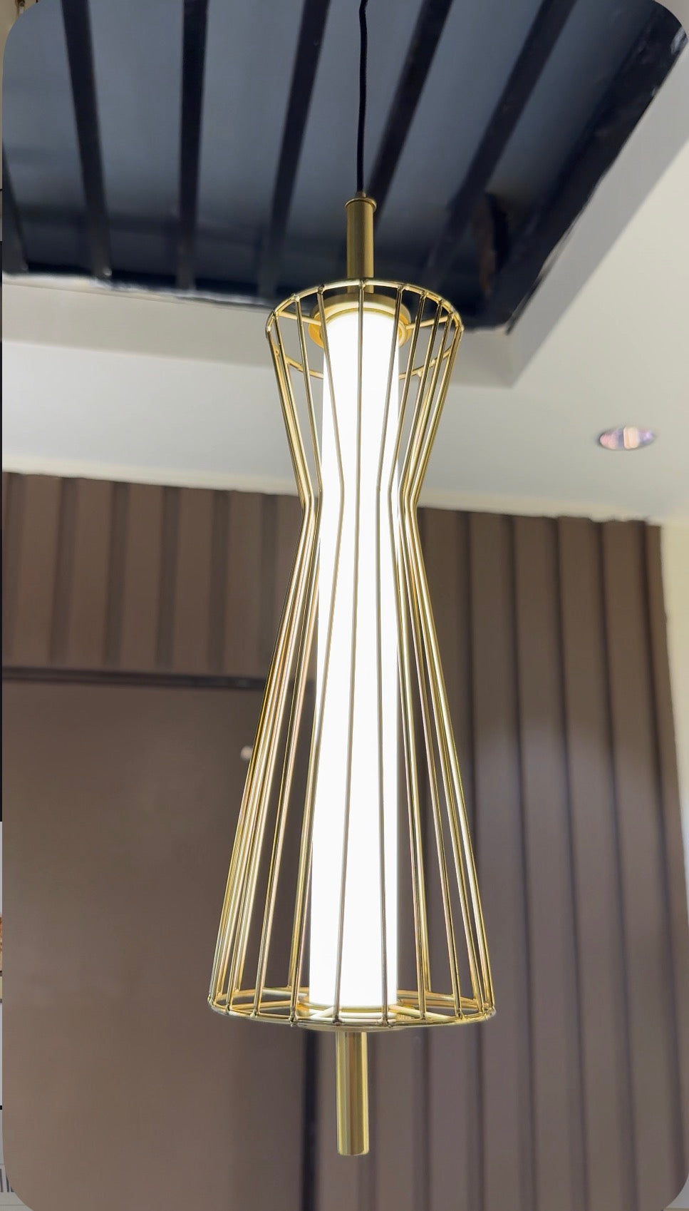 Modern Cinderella LED Hanging Metal Pendant Light