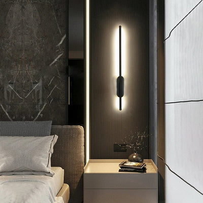 Linear Sleek LED Tube Wall Sconce Light