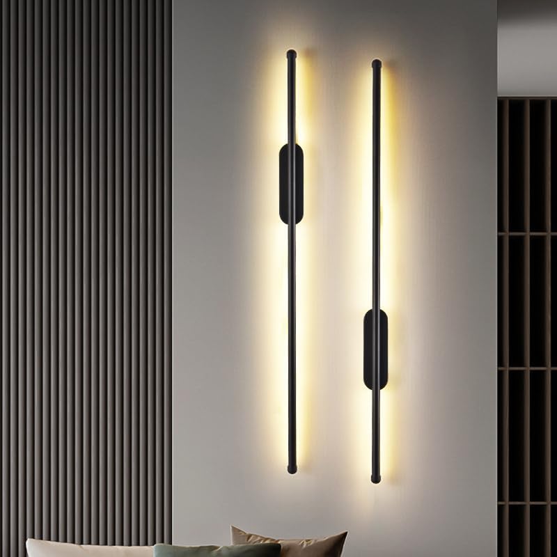 Linear Sleek LED Tube Wall Sconce Light