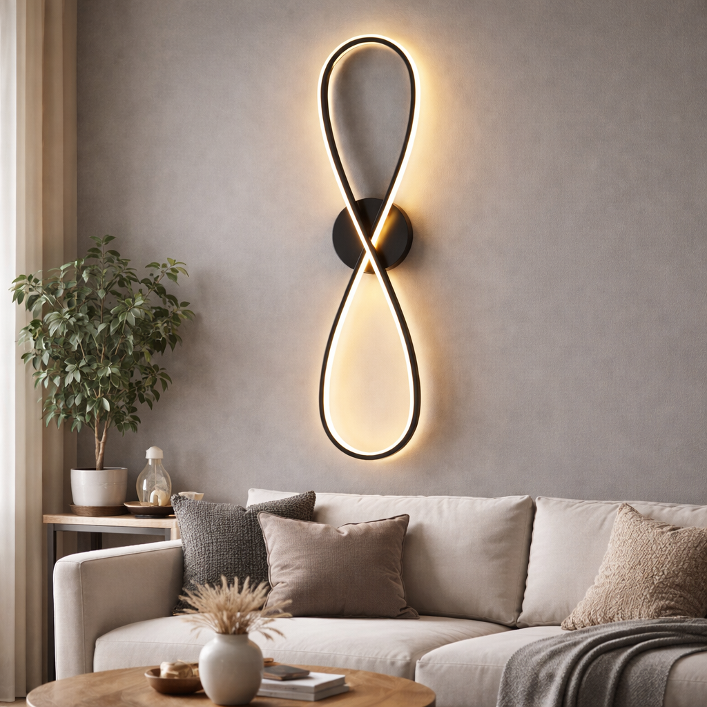 Infinity Wall Light French Gold