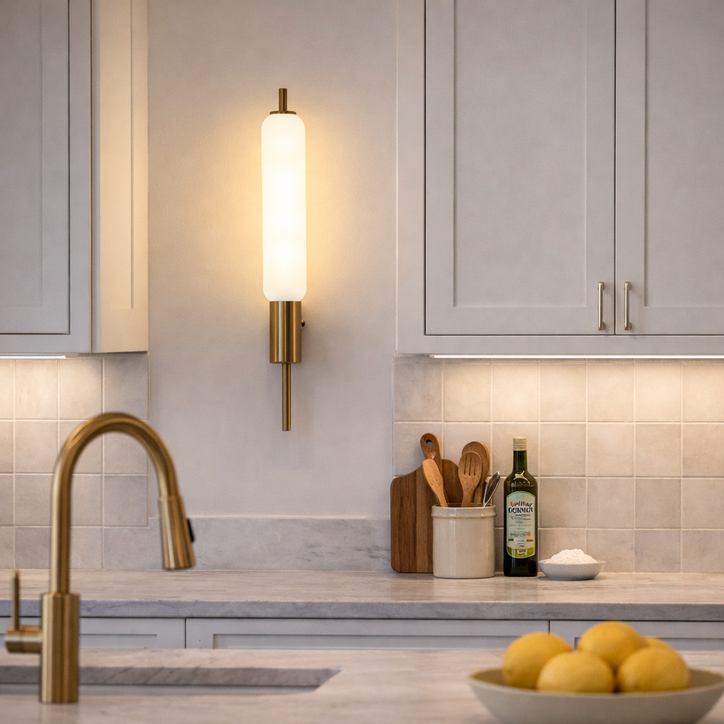 Minimalist Modern Linear LED Wall Light – 3 Colour Changing Design