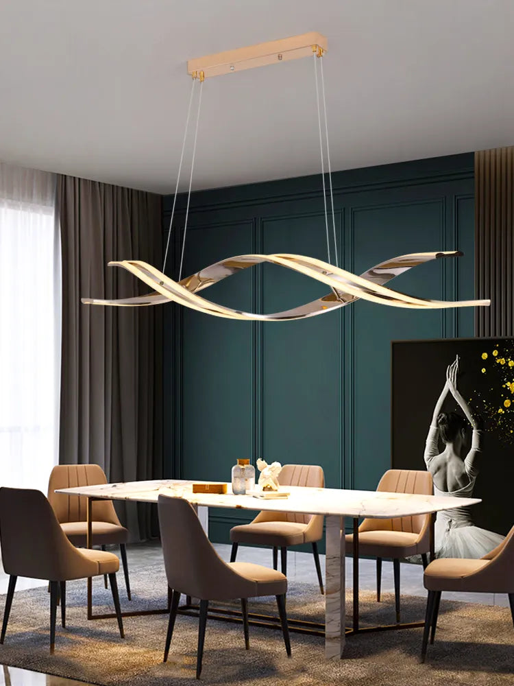 Strip Modern Chandelier - Sparc Lights