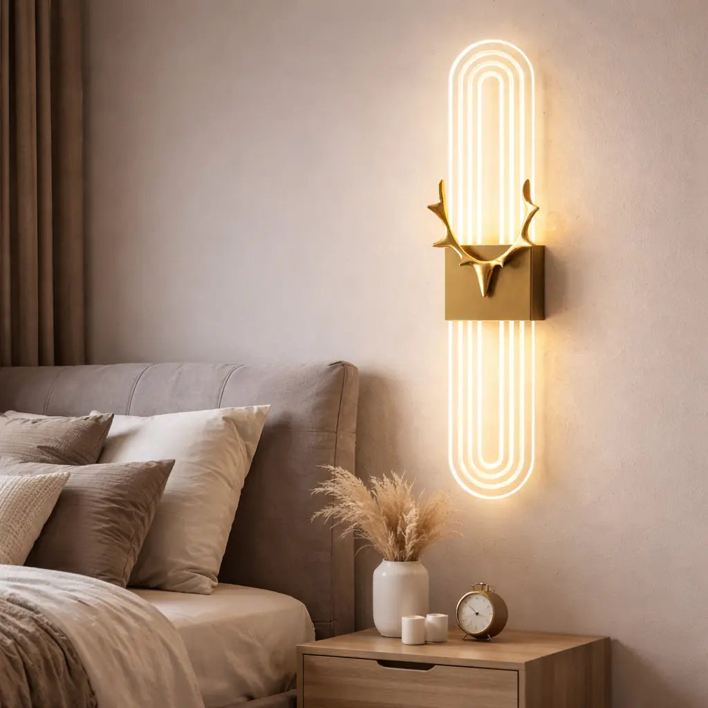 Modern Acrylic Deer LED Wall Sconce Light