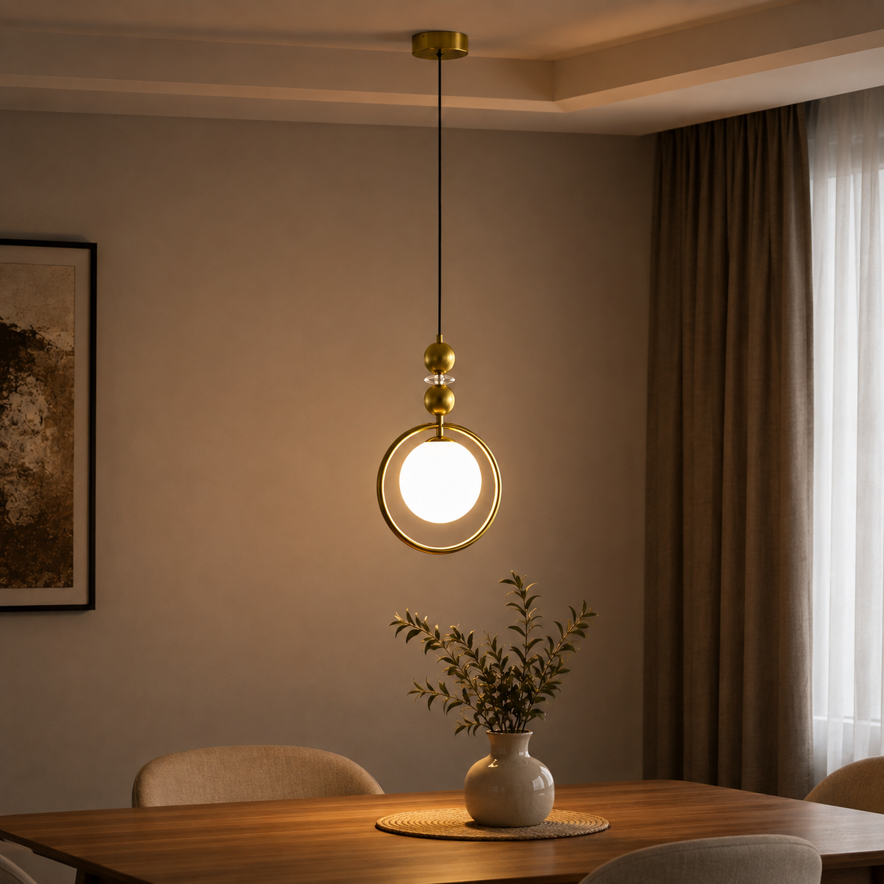 Modern Geometric Pendant Light
