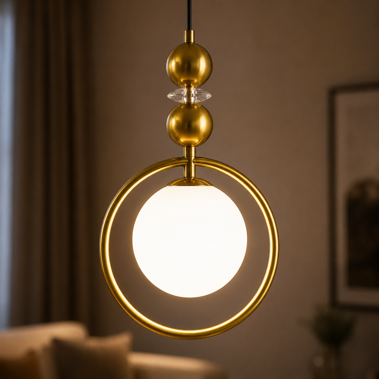 Modern Geometric Pendant Light