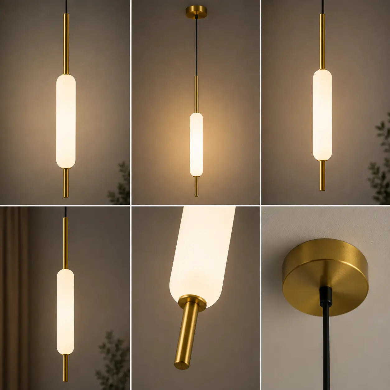 Modern LED Capsule Hanging Light