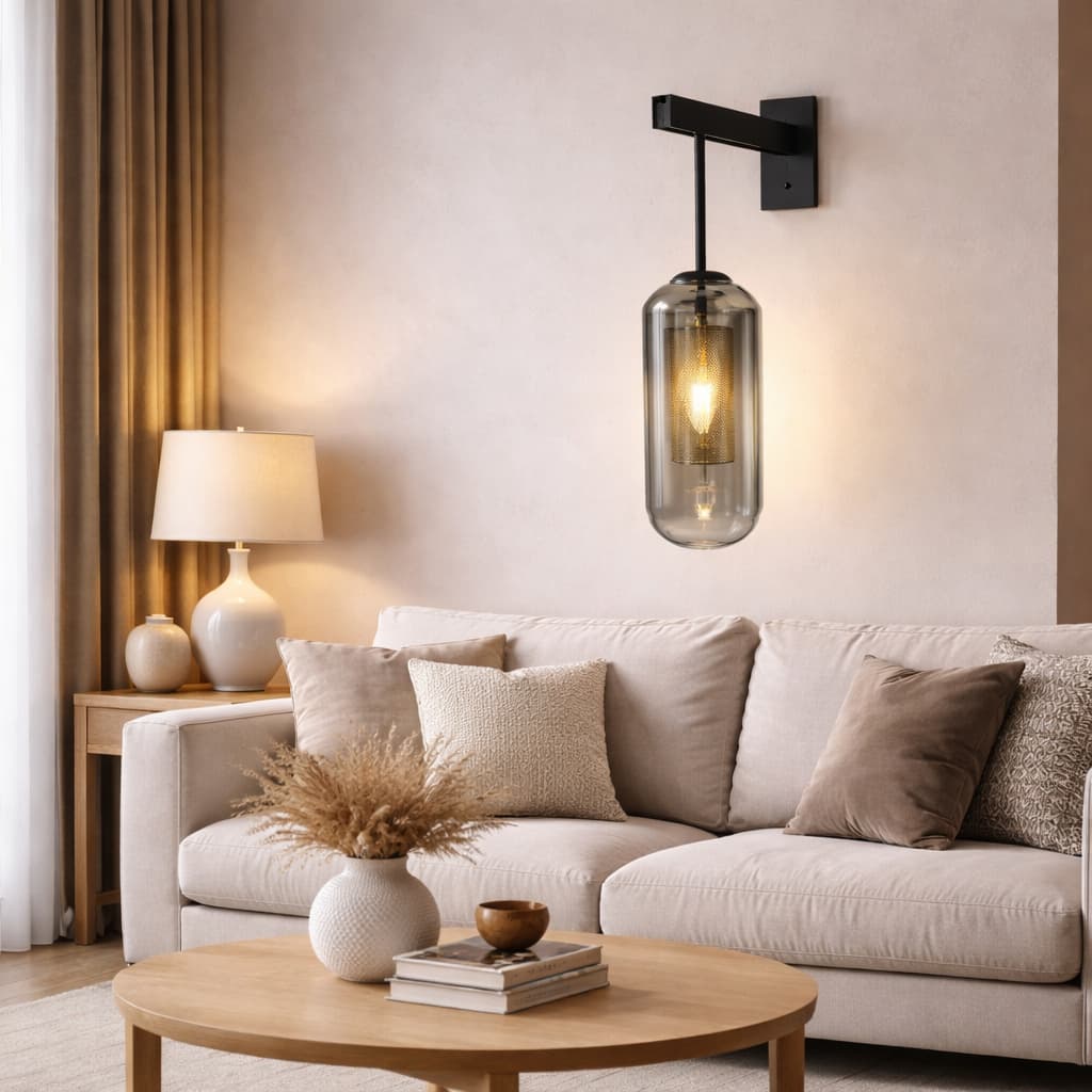 Modern Lalten Wall Sconce Lamp