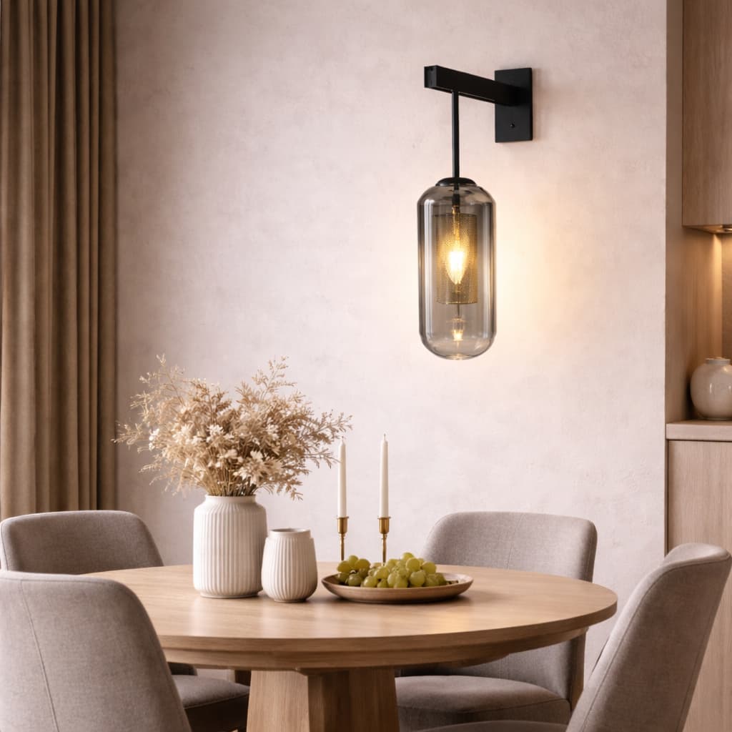 Modern Lalten Wall Sconce Lamp