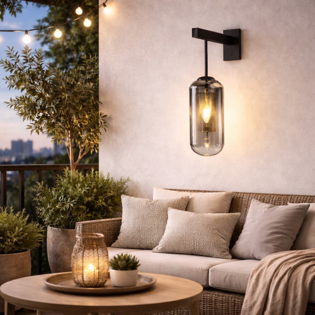 Modern Lalten Wall Sconce Lamp