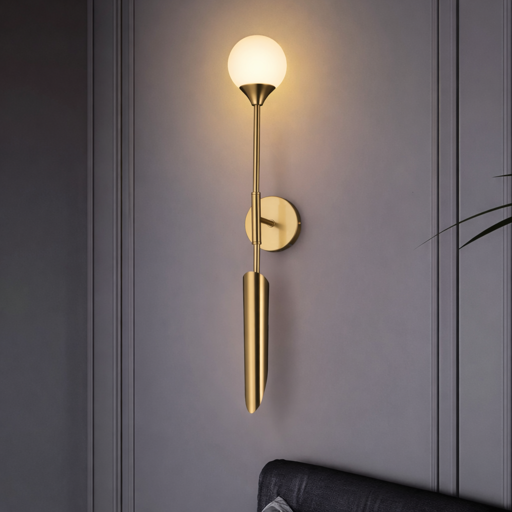 Modern Sleek Dual Illumination Wall Light