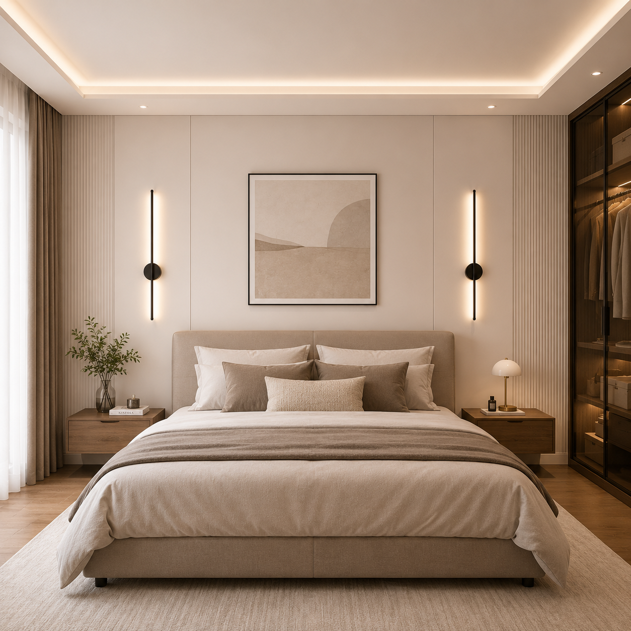 Modern Sword Linear Wall Light LED Designer Sconce