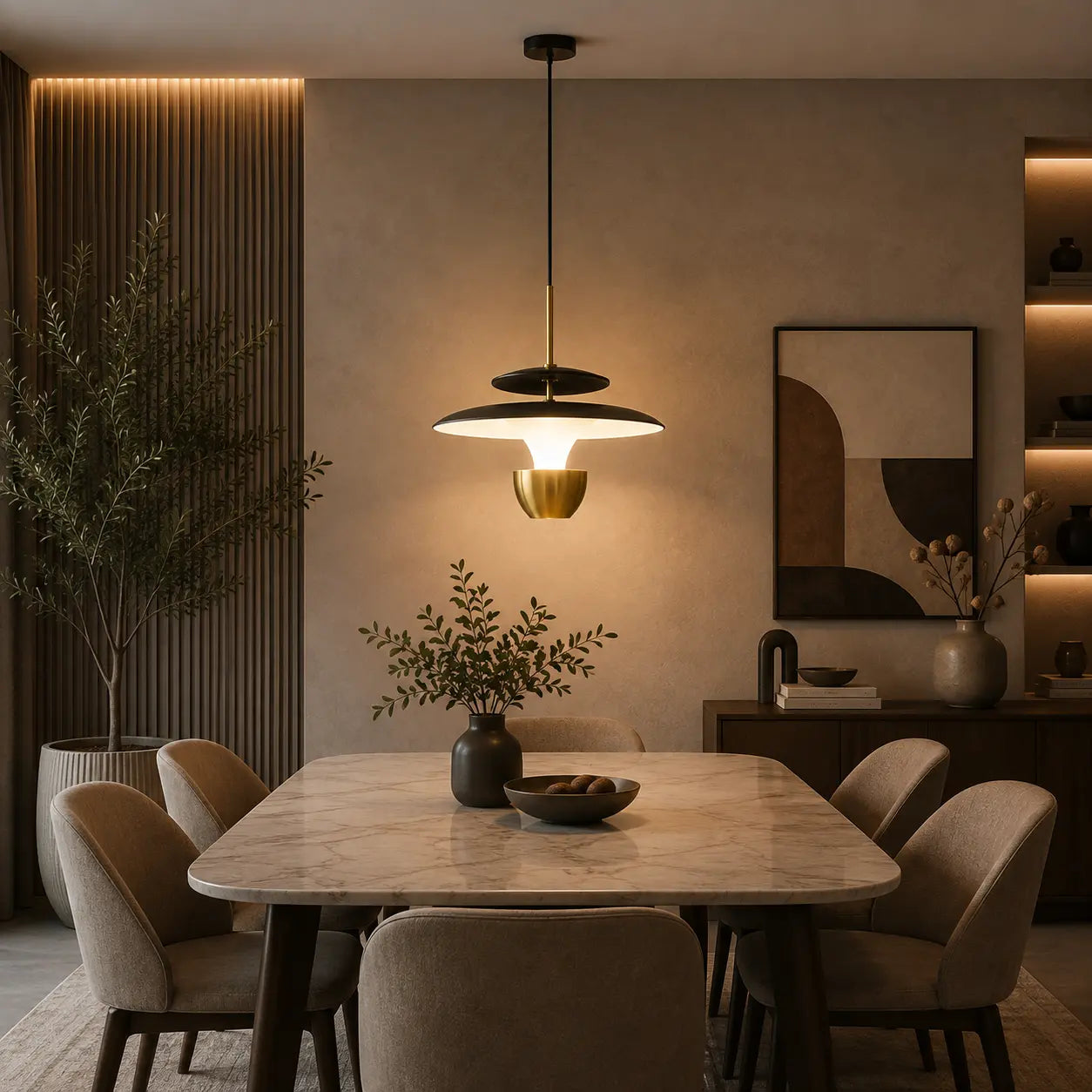 Modern & Minimalist Arcus Hanging Light