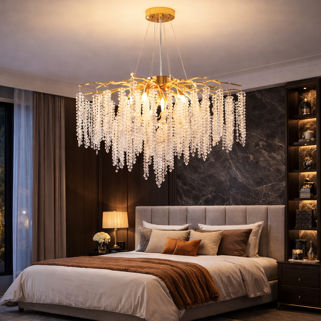 Modern Tree Branch Chandelier