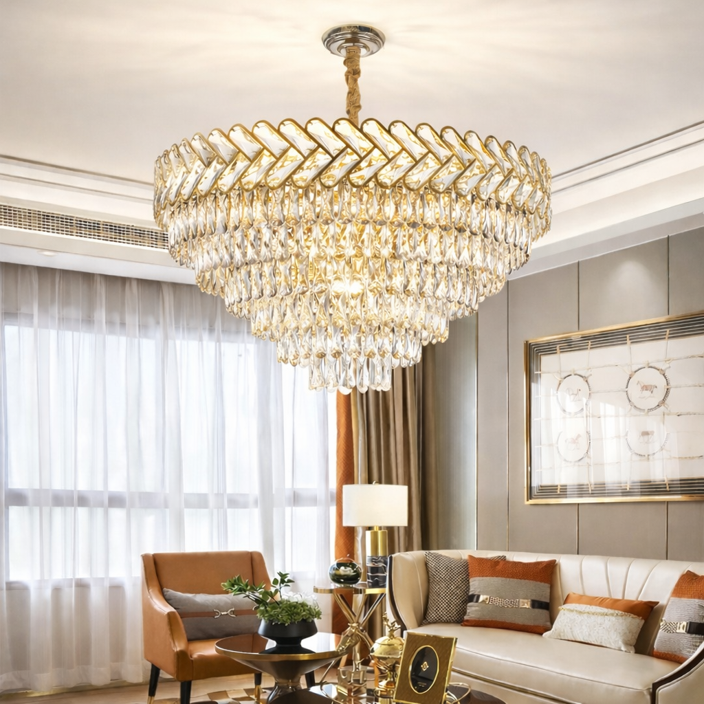 Double Height Chandelier