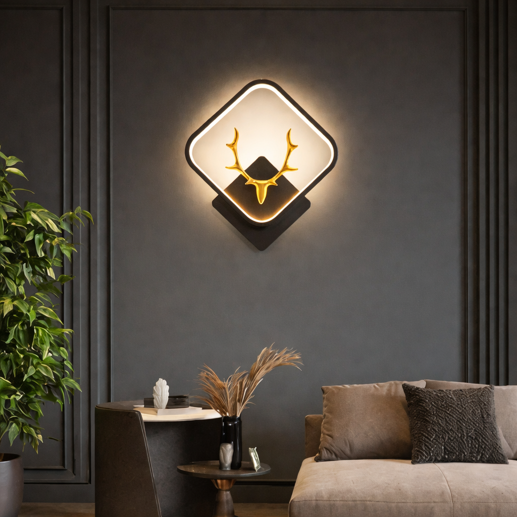 Rhombic Deer Wall Light - Sparc Lights