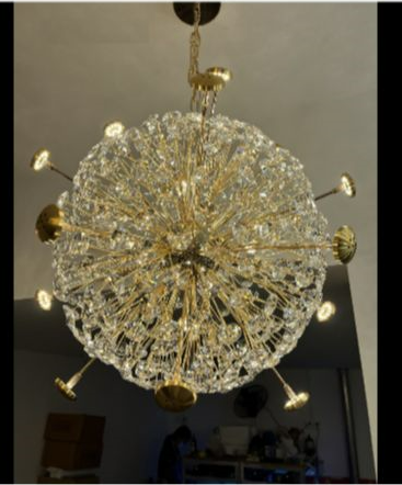 Dandelion Crystal Chandelier - Sparc Lights