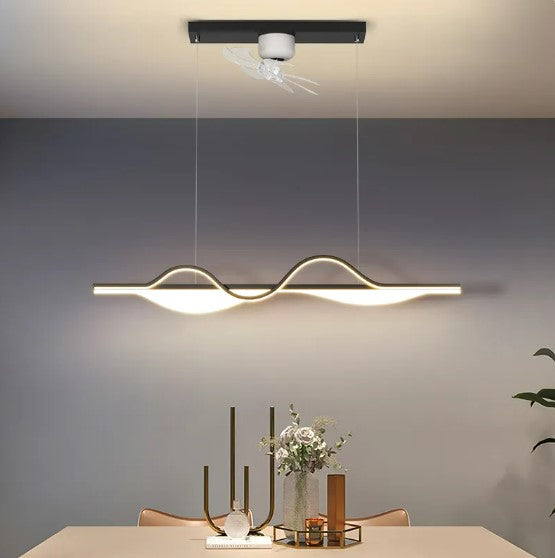 Waves Modern Chandelier - Sparc Lights