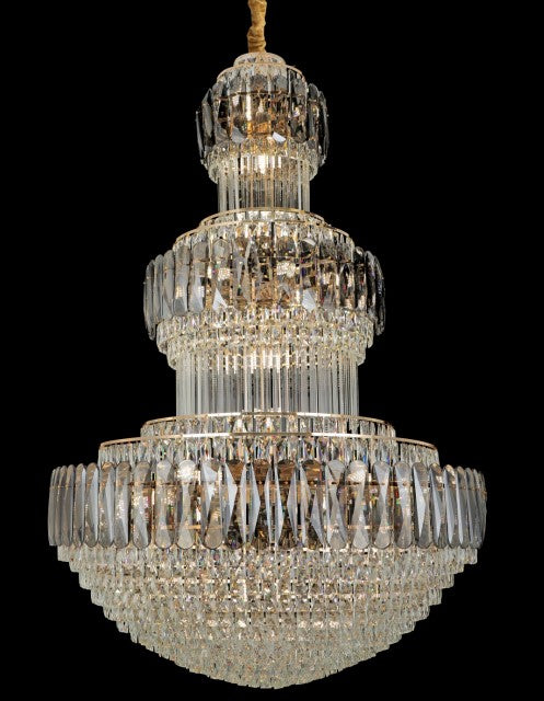 Silver Tiered Chandelier - Sparc Lights