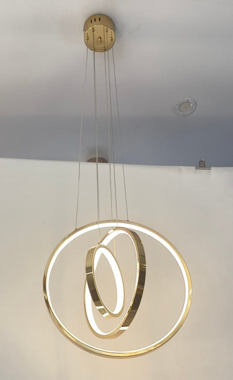 Vertical Rings Hanging Lights - Sparc Lights