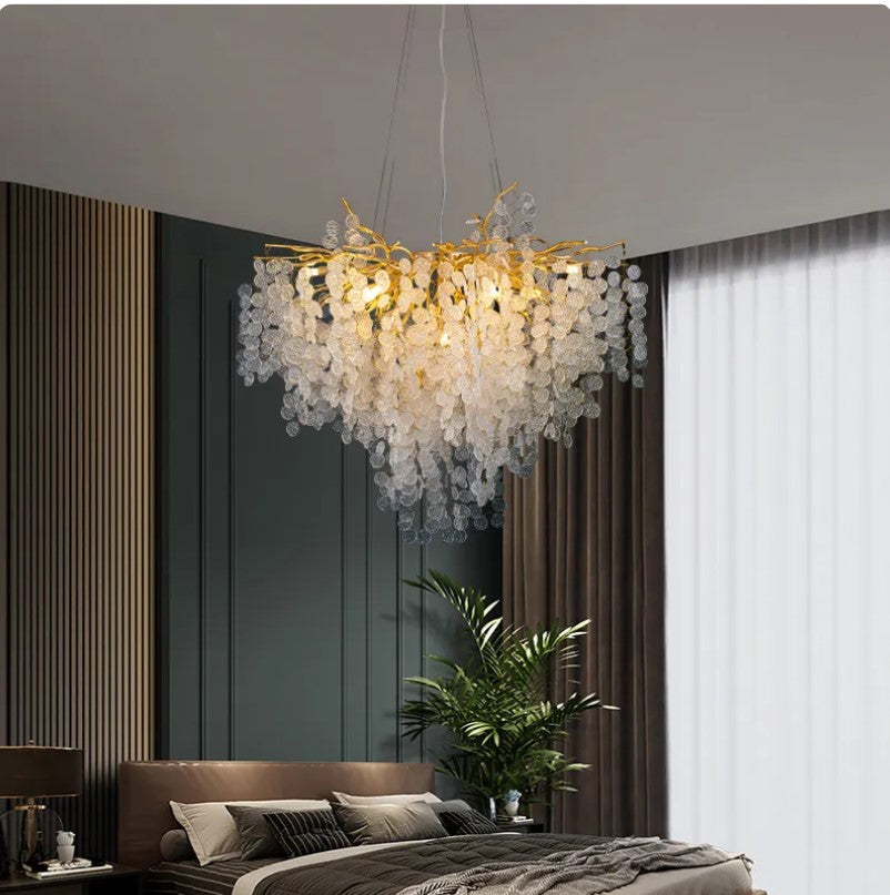 Elegant French Crystal Chandelier - Sparc Lights