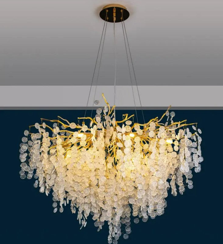 Elegant French Crystal Chandelier - Sparc Lights