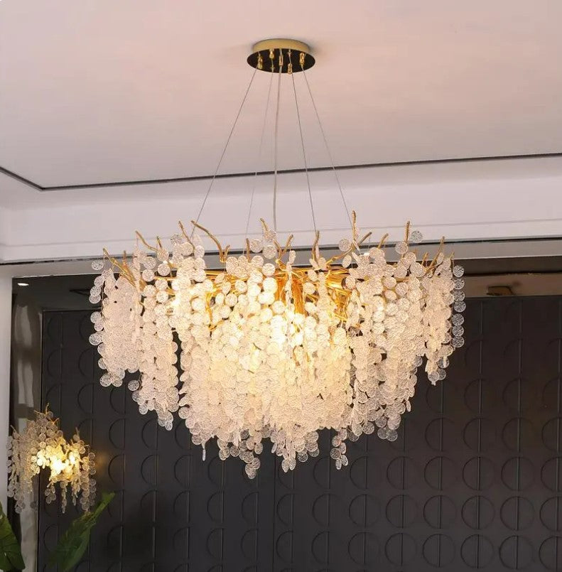 Elegant French Crystal Chandelier - Sparc Lights