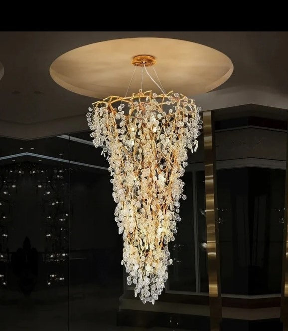 Elegant French Crystal Chandelier - Sparc Lights