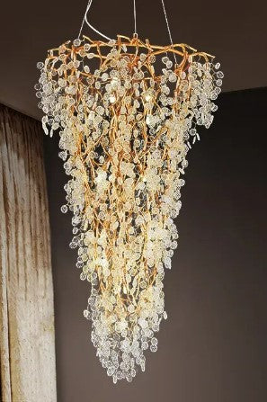 Elegant French Crystal Chandelier - Sparc Lights