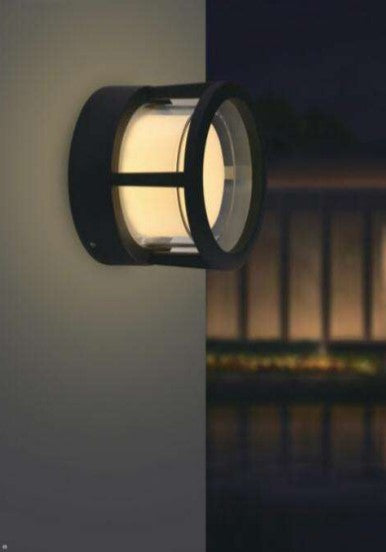 Door/Balcony Wall Light In Glass Finish - Sparc Lights