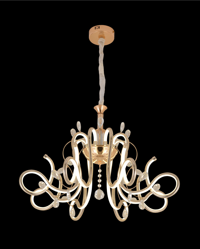 Swirls Modern Chandelier