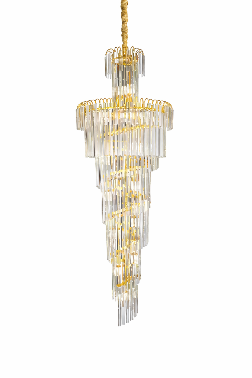 Spouting Lights Crystal Chandelier