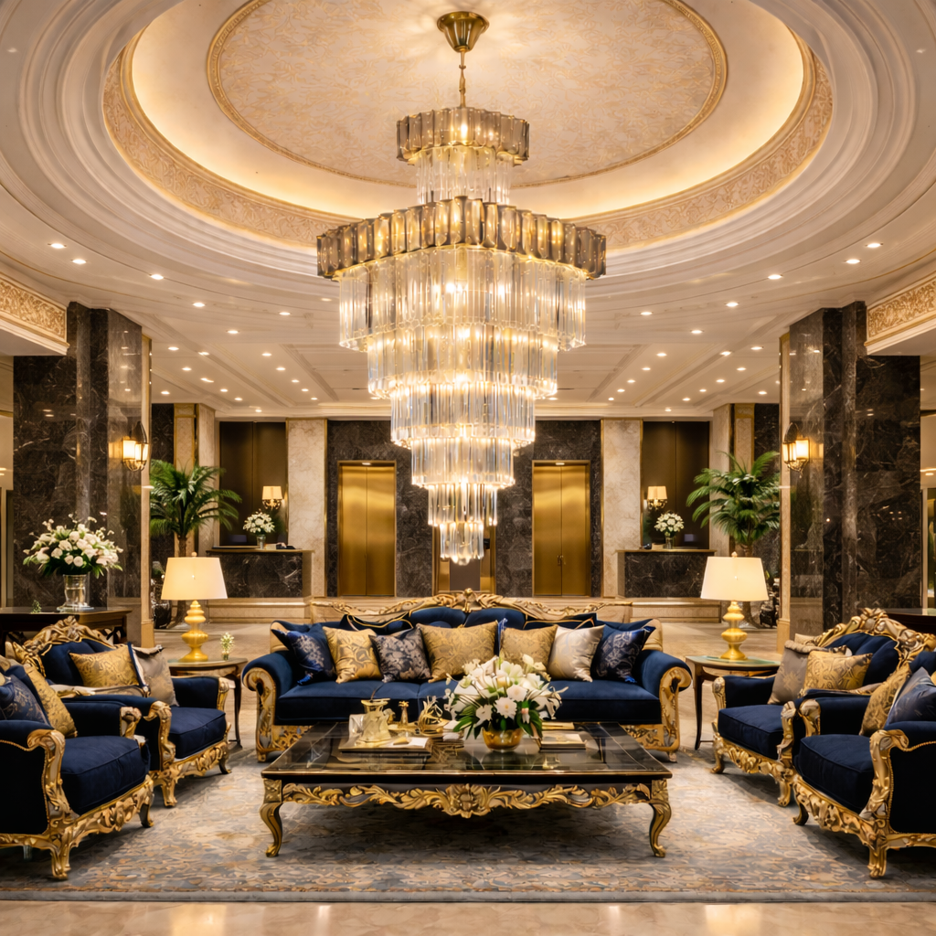 Stair of light Crystal Chandelier