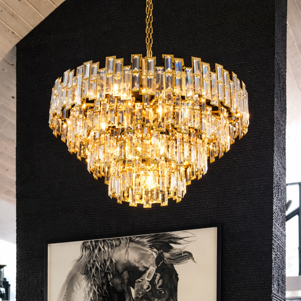 Supreme Gold Master Crystal Chandelier