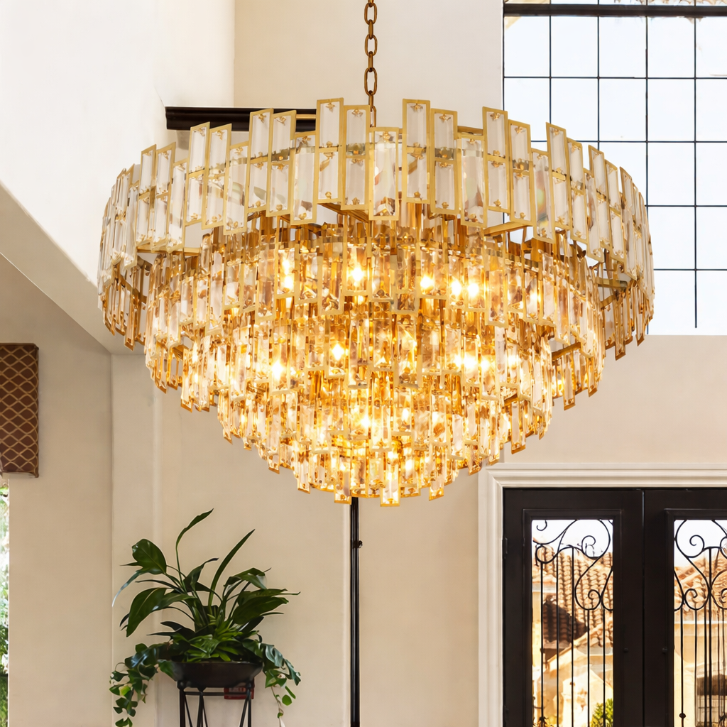 Supreme Gold Master Crystal Chandelier