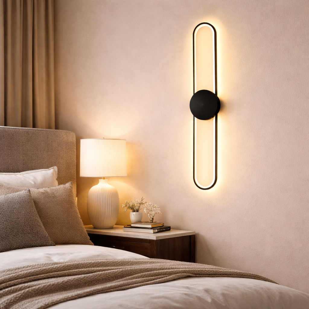 Tube wall light