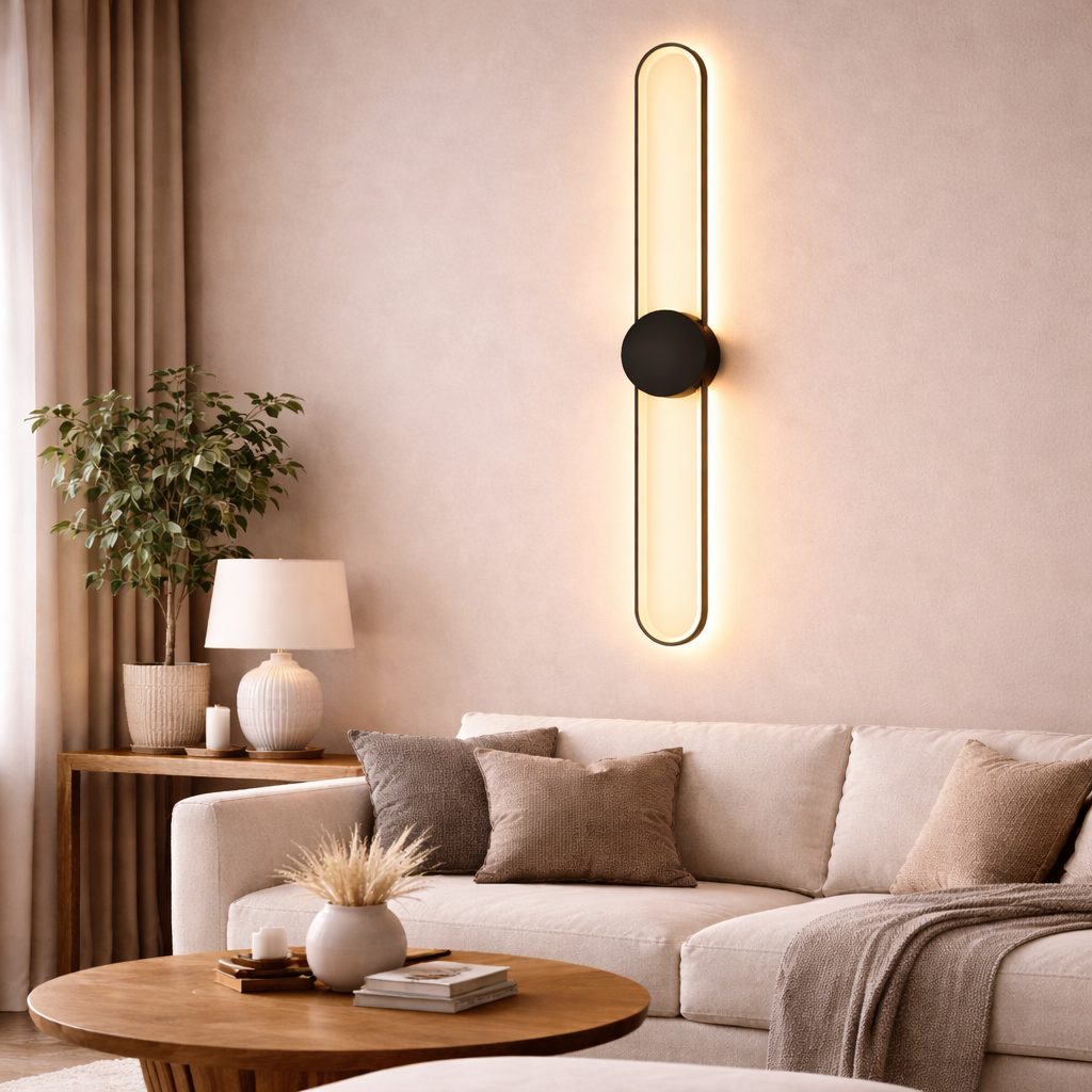 Tube wall light