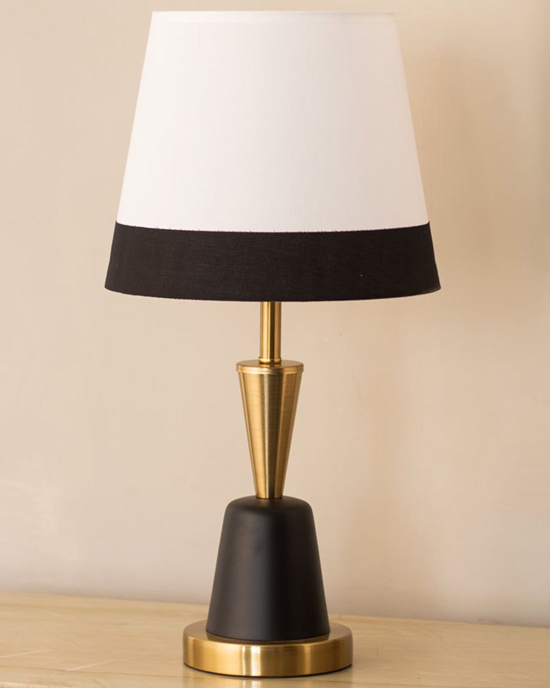 Gold-Black Based Table Lamp - Sparc Lights