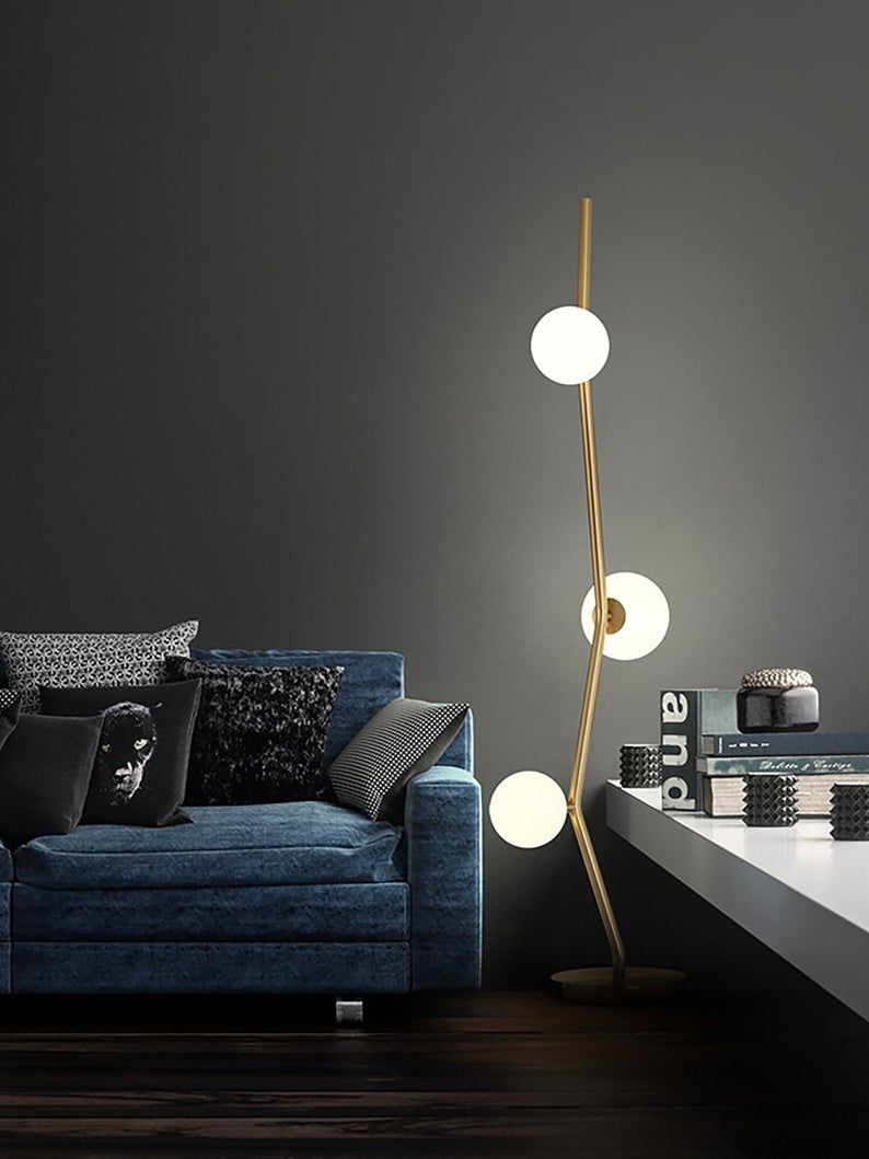 Modern Tree Frosted Floor Lamp - Sparc Lights