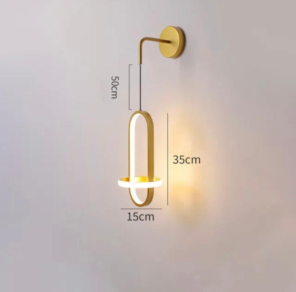 Unique Modern Metal Wall Light - Sparc Lights