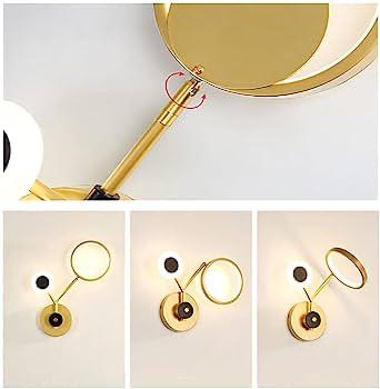 Glam-Style Golden Metal Wall Light - Sparc Lights