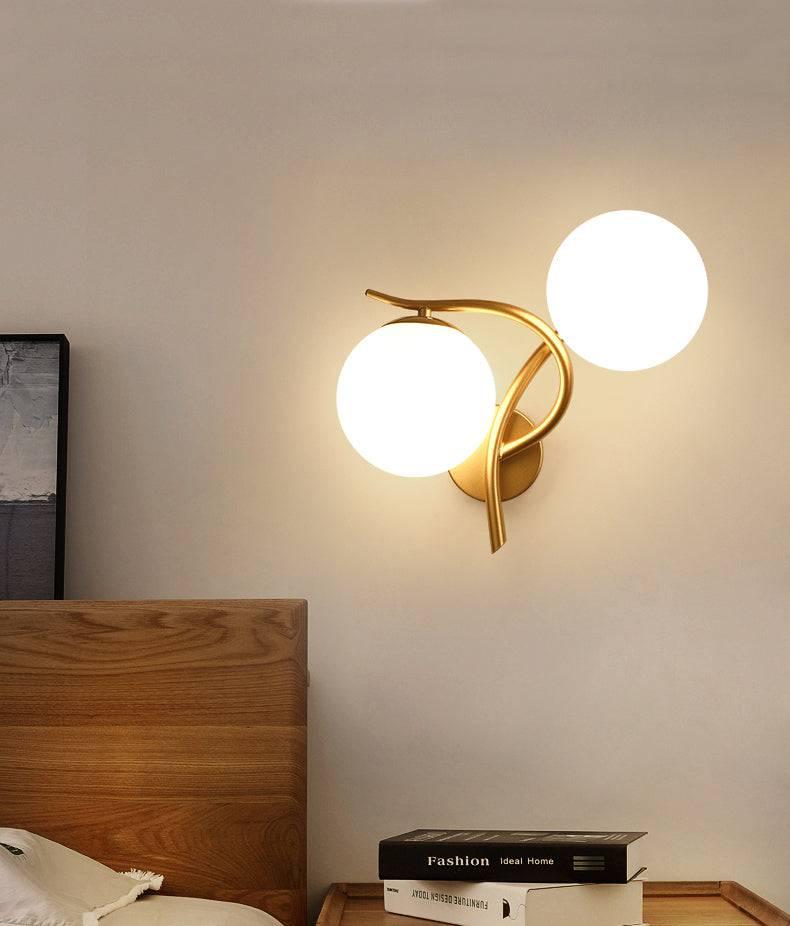 Sparc - Minimal Twisted Metal Design Wall Light