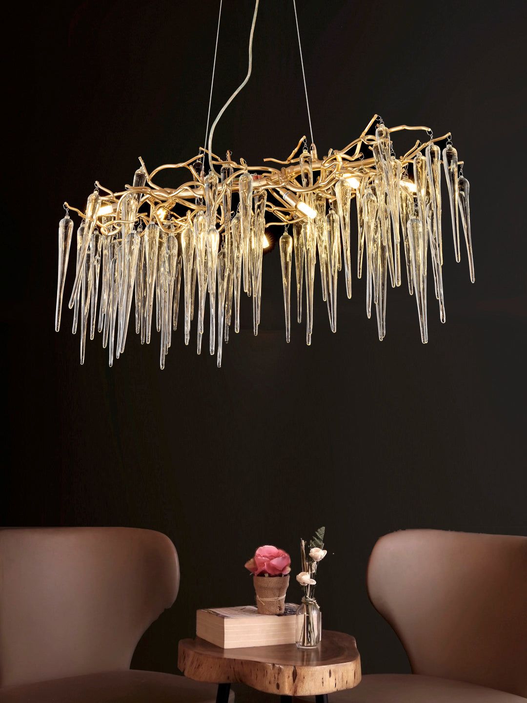 Selor Crystal Chandelier - Sparc Lights