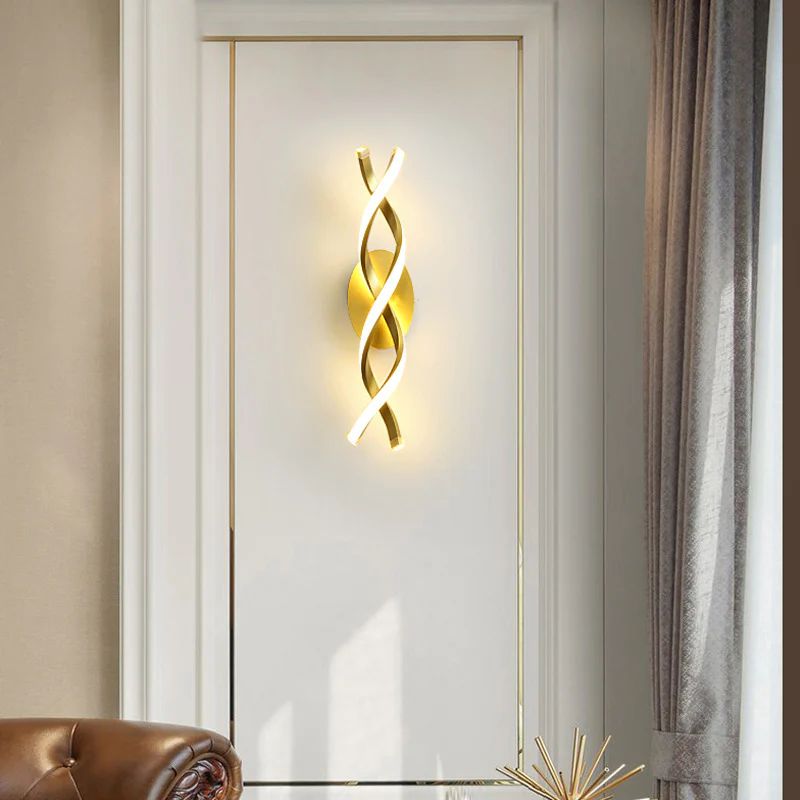 Elegant Twist Wall Light - Sparc Lights