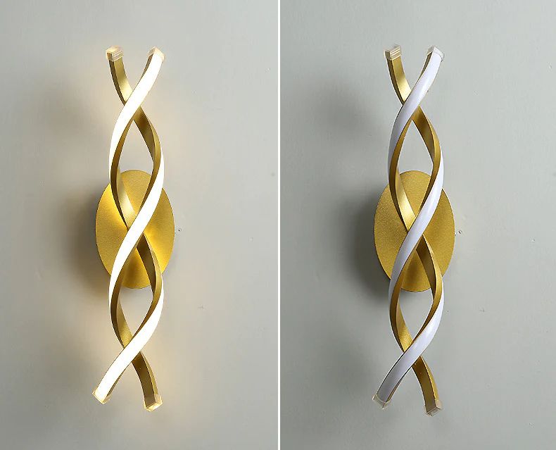 Elegant Twist Wall Light - Sparc Lights