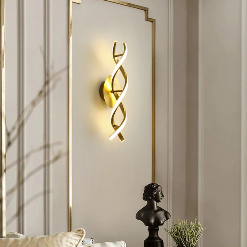 Elegant Twist Wall Light - Sparc Lights