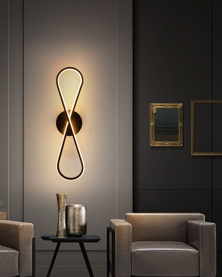 Infinity Wall Light French Gold