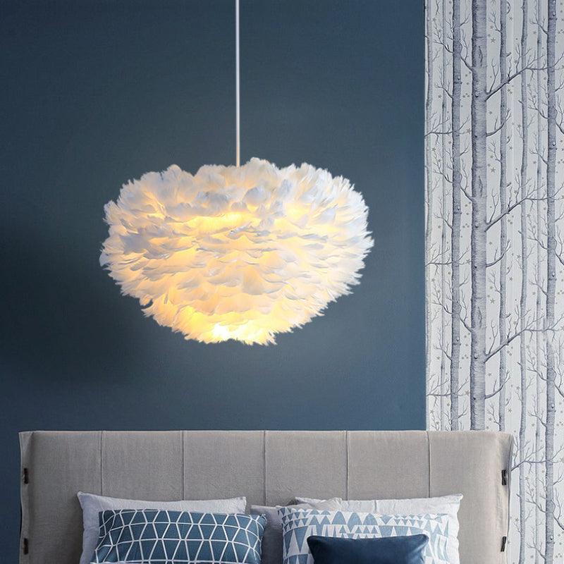 Modern Feather Hanging