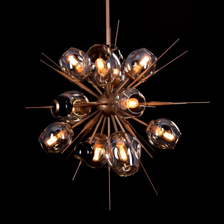 Spikes Modern Chandelier - Sparc Lights