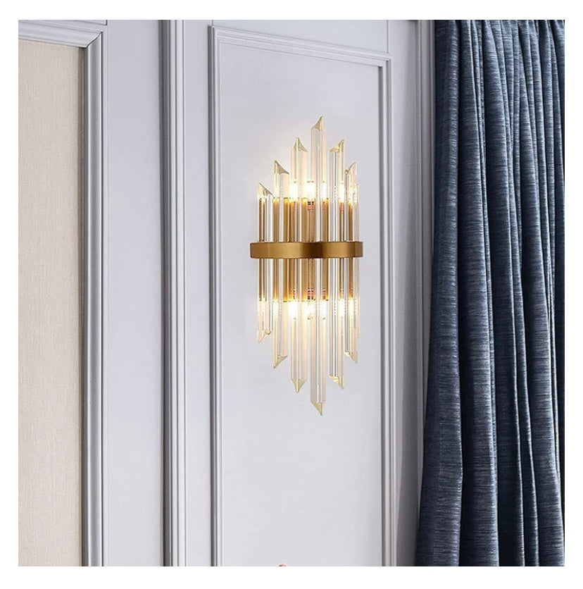 Sharp Gold Wall Lamp - Sparc Lights