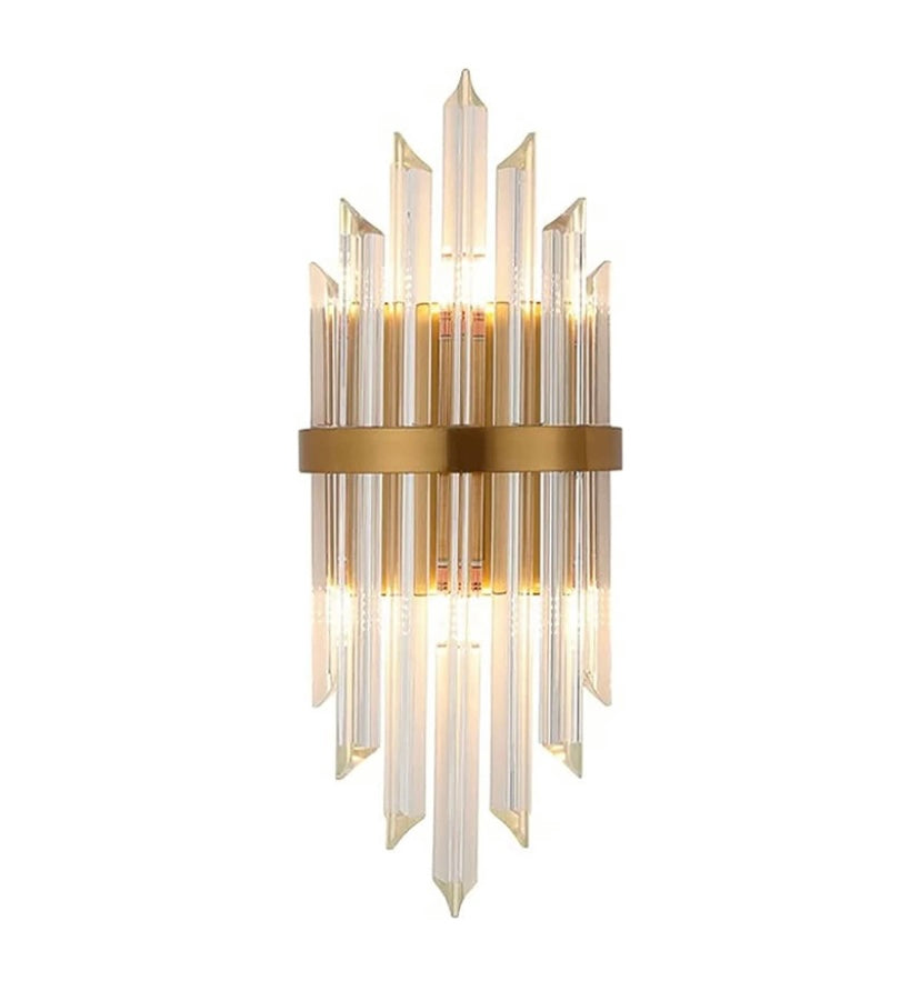 Sharp Gold Wall Lamp - Sparc Lights